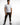 Shadow T-Shirt in White – full-length front view
