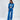 Clan Top Set in Blue – full-length front view