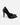Classic black stiletto pumps with a sleek pointed toe, high-end evening heels for women by Carbon.