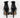 Rear view of black snakeskin stiletto pumps by Carbon featuring a back zipper closure and high heels.