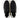 Classic Sneakers in Black – pair front view