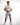 Social T-Shirt in White – full-length front view