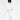 Collar Top Set in Cream – full-length front view