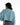 Stevie Crop Top in Blue – back view