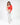 Lexie Top in Red – full-length front view