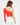 Lexie Top in Red – back view