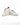 Cursive Sneakers in White Black – side profile