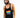 Stringer Pride Tank Top in Black – close-up