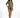 Liany Romper in Army – full-length front view