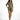Liany Romper in Army – full-length front view