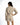Liany Romper in Khaki – back view