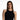 Demi Ribbed Tank in Black – front close-up