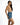 Demi Ribbed Tank in Nude – side view