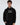 Thank You Hoodie Set in Black – front close-up