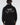 Thank You Hoodie Set in Black – back view