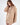 Destiny Sweater in Beige – front close-up