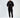 Thank You Pants Set in Black – full-length front view