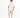 Lucas T-Shirt in White – full-length front view