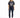 A woman stands confidently in a graphic t-shirt featuring a Florida design, paired with dark skinny jeans and black s...