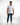 Different T-Shirt in White – full-length front view