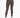Brown leggings with a high waistband, paired with stylish high-top sneakers on a white background.