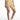 Mara Short Legging in Beige – front close-up