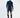 Tyson Sweater in Blue – full-length front view