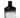 A sleek, dark glass bottle with a textured cap, featuring a gradient from black to clear.
