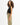 Maya Padded Crop Top in Black – side view