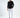 Model wearing Elliott white distressed denim jeans and black long sleeve shirt for urban streetwear style.