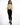 Ellis Bomber Jacket in Cream – full-length front view