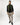 Vincent Puffer Vest in olive green – full-length front view