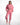 Elodie Jogger Set in Pink – full-length front view