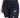 Close-up of dark denim jeans featuring distressed details and a high-waisted design with visible stitching.