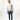 Enjoy Life Hoodie in Beige – full-length front view