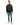 Enjoy Life Hoodie in Black – full-length front view