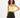 Yoga Crop Tank Top in Lemon – front close-up