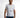 Man wearing white Mind Power Graphic Tee with streetwear prints and carbon yellow logo detail.