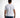 Back view of a man in the white Mind Power streetwear graphic tee and blue jeans against a white background.