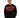 Model wearing a black You Matter University graphic sweatshirt with red varsity text and distressed streetwear style.