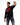 Man wearing black You Matter University graphic sweatshirt and distressed jeans in a studio streetwear pose.