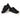 Zipper Sneakers in Black – side profile