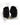 Zipper Sneakers in Black – heel view