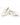 Zipper Sneakers in White – side profile