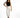 Evie Bodysuit in Black – full-length front view