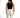 Evie Bodysuit in Black – back view