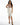 Evie Bodysuit in Bronze – full-length front view