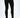 Paul Men's Slim Fit Black Denim jeans featuring distressed knee rips and five-pocket styling in Carbon black.