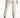 Back view of Camryn beige high-waisted wide leg trousers with a braided brown belt and elastic waist.