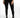 Model wearing Maci high-waisted black leggings in Carbon with high-top sneakers, showing the sculpted athleisure fit.